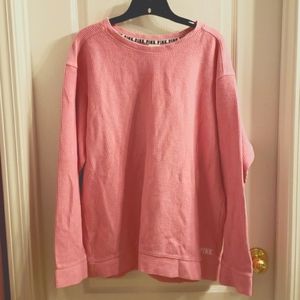 PINK Victoria's Secret pink sweatshirt Women's size large
